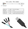 Gagalor Cable De Puerto Serie Usb A Ttl De 3.3ft Rs232 De 0. 1