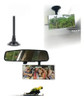 Ampper 360° Espejo Cuadrado Coche Giratorio Ajustable 1