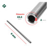 Caño Estructural Redondo 7/8 (22.2mm) X 2mm X 6m  Perticari 2
