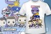 +600 Plantillas Sublimar Vectores / Marvel Comics Avengers 0