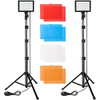 Slow Dolphin Kit De Iluminación Portátil Para Fotografía Led 0