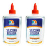 2 Silicona Liquida Transparente Adhesiva Ezco X 250ml 0