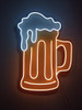 Cartel Neon Led Chop De Cerveza 2