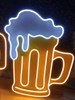 Cartel Neon Led Chop De Cerveza 6