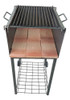 Fogon Rectangular Con Ruedas Y Parrilla 0