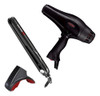 Secador Ergo Fire 2000w 220v+ Prancha X1 250º Zhorn+ Suporte 0