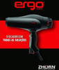 Secador Ergo Fire 2000w 220v+ Prancha X1 250º Zhorn+ Suporte 4