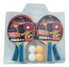 Set De Ping Pong X 4 Paletas Pelotas Red Jeg Fd4440 El Gato 0