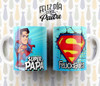 Plantillas Tazas Día Del Padre Superpapá Foto Sublimar #9 0