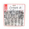 Cortante Galletitas Abecedario 26 Letras Acero Inox Pc 0