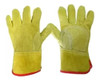 Guantes Cuero De Descarne Trabajo Reforzado Soldador 0 Guantes Cuero De Descarne Trabajo Reforzado Soldador 0