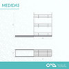 Canasto Extraible Bajo Mesada 3 Nivel 13x53x45 Cromado Fark 2 Canasto Extraible Bajo Mesada 3 Nivel 13x53x45 Cromado Fark 2