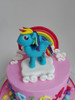 Torta Artesanal My Little Pony Personalizada Mi Pequeño Pony 3