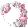 Arco Globos Pastel Cumpleaño Bebe Decorativo Fiesta Cotillon 0