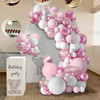 Arco Globos Pastel Cumpleaño Bebe Decorativo Fiesta Cotillon 1