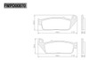 Pastilla Freno Frasle Fa142 Kawasaki Kle Versys 300 650 Del. 3