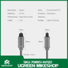 Cable Optico Audio Digital Fibra Plug A Plug 3 Mteros Ugreen 4