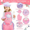 Magic4u Juego De Cocina Para Niños Con Disfraz De 1