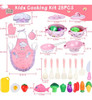 Magic4u Juego De Cocina Para Niños Con Disfraz De 4