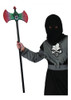 Hacha Doble Con Calavera Disfraz Cotillon Halloween Plastico 1