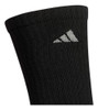 Medias Deportivas adidas Hombre Talle L 6 Pares Negro 2 Medias Deportivas adidas Hombre Talle L 6 Pares Negro 2