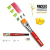 Pincel Plano Chato Profesional N*8 Sintetico Plantec Germany 2