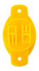 Aislador Doble Garra X100 P/boyero Electrificador Alambrados 3