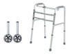 Andador Plegable Aluminio Silfab Con Ruedas 0