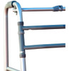 Andador Plegable Aluminio Silfab Con Ruedas 2