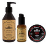 Kit Primont Barber Shampoo + Cera Brillo Pelo+ Balsamo Barba 0