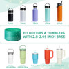 Funda Para Vaso Termico Stanley Silicona Translucence Silver 1