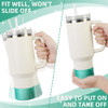 Funda Para Vaso Termico Stanley Silicona Translucence Silver 3