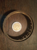 Antigua Corona Repuesto De Bronce 6,3cm Diametro 2
