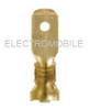 Nº 735 Terminal De Latón Enchufable Macho 5mm X100u. Lct 0