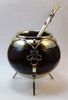 Mate De Alpaca Y Calabaza Con Bombilla 98 Amunche Artesanias 0