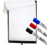 Bloco De Folhas P/ Cavalete Flip Chart + 3 Canetões Pinceis 2