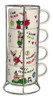 Set 4 Tazas Bialetti Apilable Italia 2