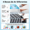 Mini Compressor Ar Portátil Recarregável P/ Colchão Inflável 3