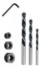 Juego Set Mechas Para Madera 3 Pz 5 6 8mm Con Tope Ruhlmann 0