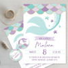 Kit Imprimible Sirenas Escamas Mermaid Scales Candy Bar Tuki 2