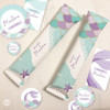 Kit Imprimible Sirenas Escamas Mermaid Scales Candy Bar Tuki 7
