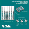 Set Destornilladores Precisión 7 Piezas Total Tht250726 2