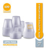 Pote Plastico Descartable 250 Con Tapa Postre Gelatina X100u 2 Pote Plastico Descartable 250 Con Tapa Postre Gelatina X100u 2