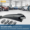 Kit 2 Escobillas Delanteras Flex Goma Ford Ka 2016 A 2022 2