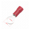 100 Terminales Preaislado Ojal Rojo A4 5.3mm 0.25-1.6mm2 A04 1 100 Terminales Preaislado Ojal Rojo A4 5.3mm 0.25-1.6mm2 A04 1