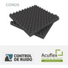 Panel Acústico Acuflex Conos Basic 50 X 50 Cm X 25 Mm 3