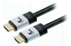 Cable Hdmi 2.0 Xt30 Blindado Oro 24k Uhd 4k 60hz Arc 3d 3mts 0