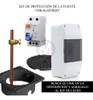Kit Completo 1 Luz Led 20w Rgb Para Pileta De Fibra 5