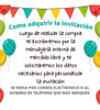 Invitación Digital Tortugas Ninja Perzonalizadas 2