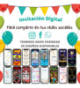 Invitación Digital Tortugas Ninja Perzonalizadas 2
